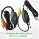 EMISOR Y RECEPTOR INALAMBRICO PARA CAMARAS 12V