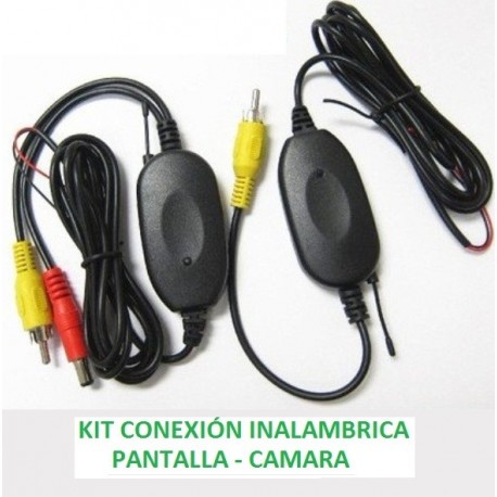 EMISOR Y RECEPTOR INALAMBRICO PARA CAMARAS 12V