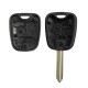 LLAVE CITROEN CE165 COCHE CARCASA Y ESPADÍN