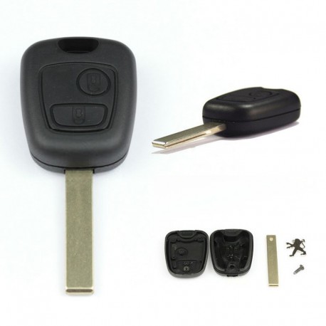 LLAVE PEUGEOT CE165 COCHE CARCASA Y ESPADÍN