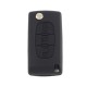 LLAVE CITROEN CE0523 COCHE CARCASA Y ESPADÍN TIPO NAVAJA AVATIBLE
