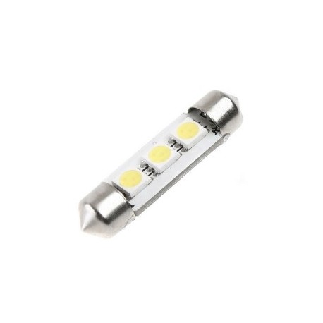 BOMBILLA LED INTERIOR MATRICULA GUANTERA FESTOON C5W 36-39MM