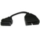 CONECTOR GM OPEL SAAB 12 PIN OBD A OBD2 16 PIN ADAPTADOR DIAGNOSIS