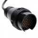 CONECTOR REDONDO MERCEDES BENZ 38 PIN OBD OBD2 16 PIN ADAPTADOR