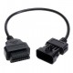 CONECTOR GM OPEL SAAB 10 PIN OBD A OBD2 16 PIN ADAPTADOR DIAGNOSIS
