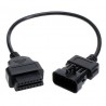 CONECTOR GM OPEL SAAB 10 PIN OBD A OBD2 16 PIN ADAPTADOR DIAGNOSIS