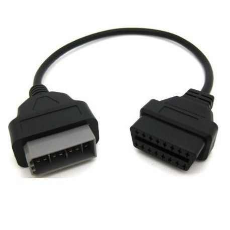 CONECTOR NISSAN 14 PIN OBD A OBD2 16 PIN ADAPTADOR DIAGNOSIS