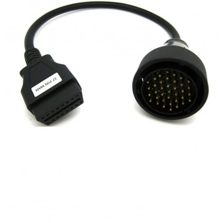 CONECTOR MAN 37 PIN OBD A OBD2 16 PIN ADAPTADOR DIAGNOSIS