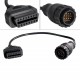 CONECTOR MERCEDES VW VOLKWAGEN 16 PIN OBD A OBD2 16 PIN ADAPTADOR