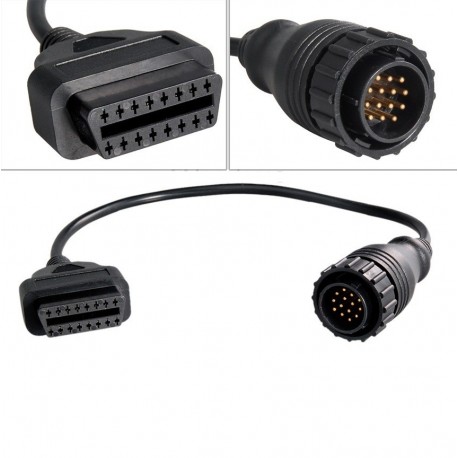 CONECTOR MERCEDES VW VOLKWAGEN 16 PIN OBD A OBD2 16 PIN ADAPTADOR