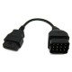 CONECTOR RENAULT 12 PIN OBD A OBD2 16 PIN ADAPTADOR DIAGNOSIS