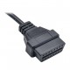 CONECTOR PORSCHE 19 PIN OBD A OBD2 16 PIN ADAPTADOR DIAGNOSIS