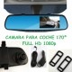 RETROVISOR CENTRAL CAMARA INTEGRADA FULL HD 1080P SENSOR MOVIMIENTO