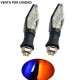 INTERMITENTES UNIVERSALES LED DE MOTO TUNING 12V