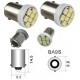 BOMBILLA LED BAYONETA INTERIOR POSICION MATRICULA W6W BA9S T11 COCHE MOTO