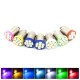 BOMBILLA LED BAYONETA INTERIOR POSICION MATRICULA W6W BA9S T11 COCHE MOTO