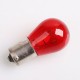 BOMBILLA S25 BA15s P21W 1156 12V21W COCHE ROJO
