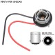 CONECTOR HEMBRA BOMBILLAS BA15S 1156 P21W 1 POLO