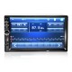 RADIO 2 DIN COCHE 4x60W PANTALLA TACTIL 7" + CAMARA MARCHA ATRAS