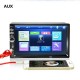 RADIO 2 DIN COCHE 4x60W PANTALLA TACTIL 7" + CAMARA MARCHA ATRAS