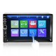 RADIO 2 DIN COCHE 4x60W PANTALLA TACTIL 7" + CAMARA MARCHA ATRAS