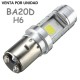 H6 P15D H6M LED BOMBILLA PARA MOTO Y QUAD