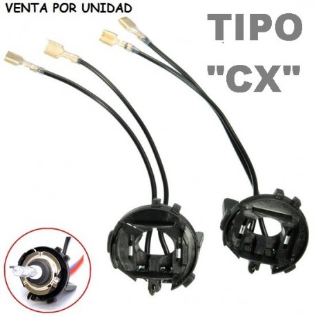 Adaptador conversion xenon tipo CX golf 6 y 7 Scirocco