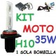 KIT XENON H9 35w (ESTANDAR) MOTO 1 BOMBILLA