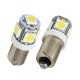 Bombilla 5 Led BA9S W6W T4W H6W Luz posición Interiores Cuadro Coche