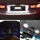 Bombilla 5 Led BA9S W6W T4W H6W Luz posición Interiores Cuadro Coche