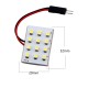 Placa de Led para Coche Luz del Maletero Techo Guantera SMD 1210
