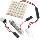 Placa de Led para Coche Luz del Maletero Techo Guantera SMD 1210
