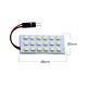 Placa de Led para Coche Luz del Maletero Techo Guantera SMD 1210
