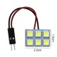 Placa de Led para Coche Luz del Maletero Techo Guantera SMD 5050