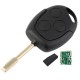 Llave con mando Ford Recambio 3 Botones Con Electrónica y Chip Tipo G
