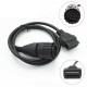 Conector BMW 10 Pin OBD a OBD2 16 pin Adaptador Moto