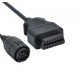 Conector BMW 10 Pin OBD a OBD2 16 pin Adaptador Moto