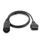 Conector BMW 10 Pin OBD a OBD2 16 pin Adaptador Moto