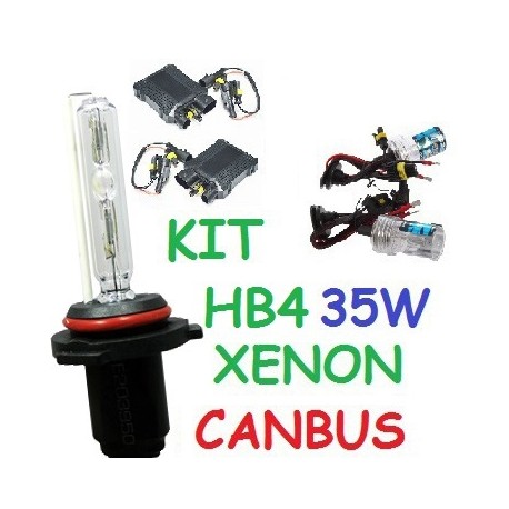 KIT XENON hb4 9006 35w CANBUS NO ERROR