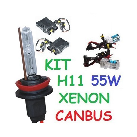 KIT XENON H11 55w CANBUS NO ERROR COCHE