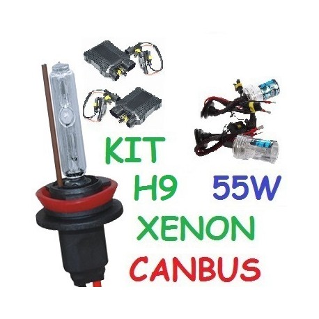 KIT XENON H9 55w CANBUS NO ERROR COCHE