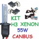 KIT XENON H3 55w CANBUS NO ERROR COCHE