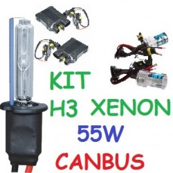 Kit Xenon H3 55w Alta Potencia Canbus No Error Coche