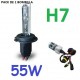 BOMBILLA H7 XENON 55W REPUESTO COCHE MOTO