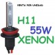 BOMBILLA H11 XENON 55W REPUESTO COCHE MOTO