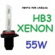 BOMBILLA HB3 9005 XENON 55W REPUESTO COCHE MOTO