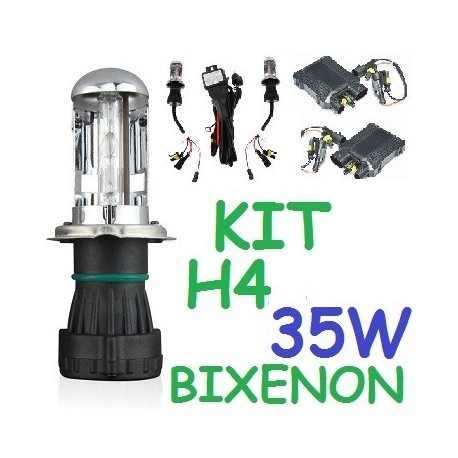 KIT BI-XENON H4 35w (ESTANDAR) COCHE