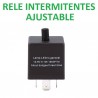 RELÉ 3 Pin ajustable parpadeo intermitente LED COCHE MOTO