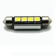 BOMBILLA LED CANBUS MATRICULA FESTOON 41 MM C7W NO ERROR