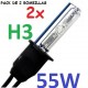 KIT XENON H3 55w (Alta Potencia) COCHE